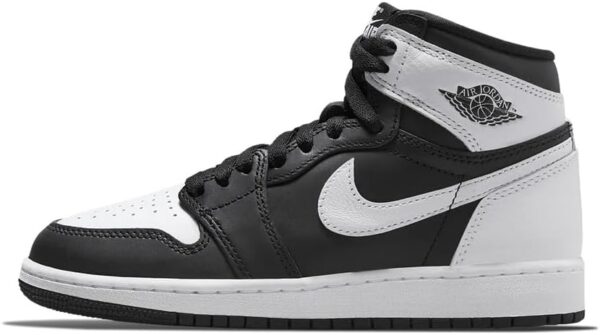 Jordan Zapatos deportivos para niños Air 1 Retro High Og Gs Negro/Blanco-Blanco