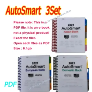 NEW 2021 AutoSmart 3 E Book Set – Asian, European & Domestic Book Set – By Michael Hyde LockSmith – AliExpress 34
